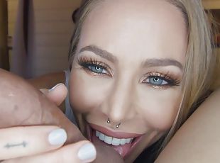 Glamour pornstar Nicole Aniston hot POV sex video