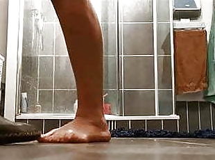 Spying on my wife in the shower 3 homemade