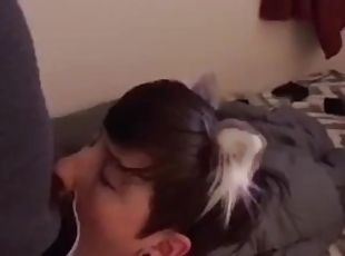 Collared & Throat Stuffed FTM Kitten