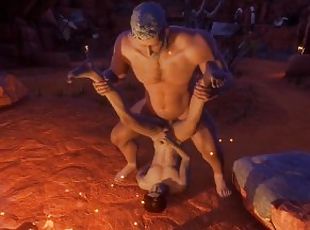 Wild Life / Huge Guy Fucks Max at the Campfire