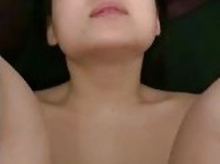 White guys anal fucks Asian girl close up (pain)