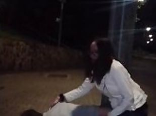 Kurva asshole slut on the road- full clip on my Onlyfans (link in bio)