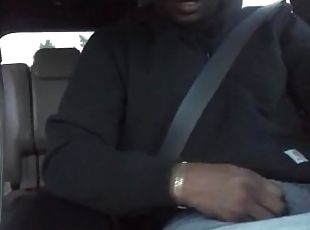 Needed to cum bad jacking through my underwear while driving