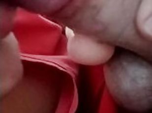 Cute teen licked his cock