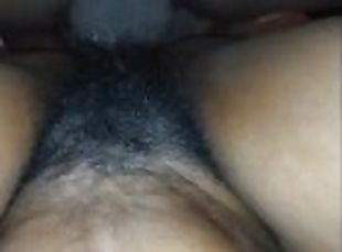 Pantat, Posisi seks doggy style, Berambut, Vagina (Pussy), Isteri, Amatir, Berkulit hitam, Jenis pornografi milf, Creampie (ejakulasi di dalam vagina atau anus dan keluarnya tetesan sperma), Pasangan