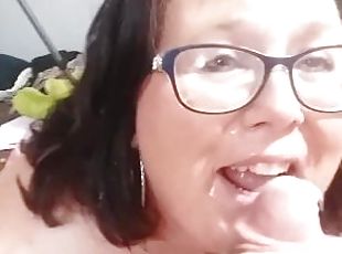 Amateur, Fellation, Ejaculation sur le corps, Milf, Maman, Compilation, Couple, Belle femme ronde, Joufflue, Sur le visage