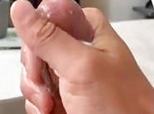 FUCKING HOT DOUBLE CUM FROM PERFECT DICK - VERTICAL VIDEO