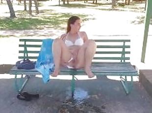 Girl pissing anywhere and everywhere compilation