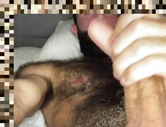 papa, poilue, masturbation, amateur, énorme-bite, gay, solo, boules, pappounet, musclé