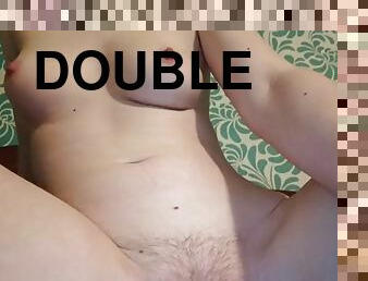 Double penetration in my tight holes