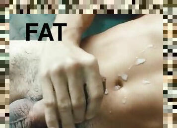 Gay Latino Solo Masturbation Session [Huge Fat Macho Cock]