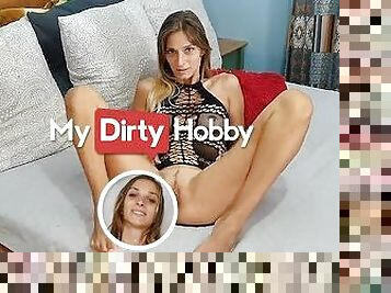 MyDirtyHobby - Close up female masturbation