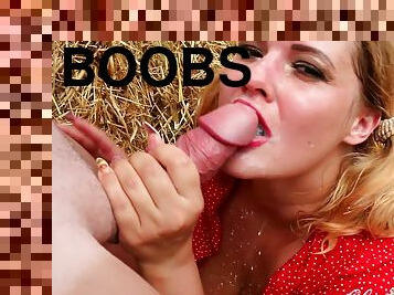 Hot Sexy Girl Big Boobs In Milk Big Natural Tits Outside Fetish Blowjob Cum In Mouth Facial