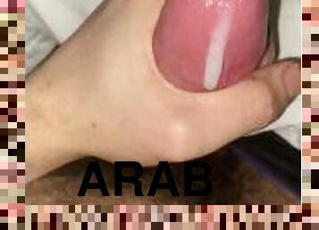 amateur, ejaculation-sur-le-corps, énorme-bite, arabe, française, point-de-vue, solo, bite