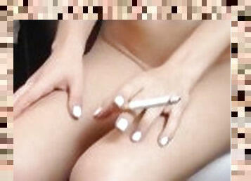 remaja, perempuan-jalang, berambut-pirang, toilet, webcam, seorang-diri, merokok, realitas, pelacur-whore