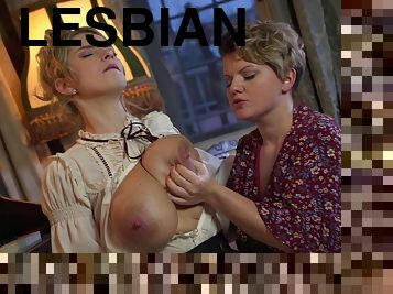 ציצי-גדול, מפלצת, לסבית-lesbian, אירופי, יורו, ציצים