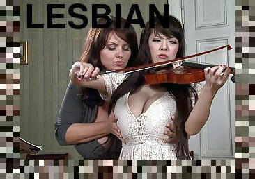 Hitomi And Milena lesbian big natural juggs porn