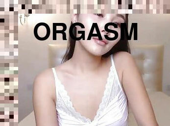 orgasmi, amatoriali, ragazze-giovani, tailandesi, innocenti