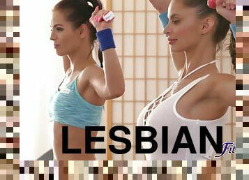 chatte-pussy, lesbienne, latina, brésil, salle-de-gym