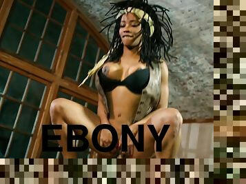 Amoral ebony Kiki Minaj amazing adult video