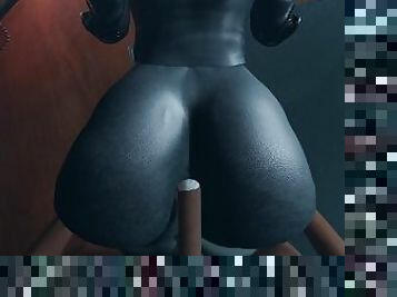 Atomic Heart Black guy fucked in the ass Robot Girl Cum Inside Big Ass Animation Game 2023