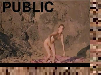Nude woman beach