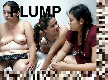 Venezuelan Plump Girls Naked Touch Snatches