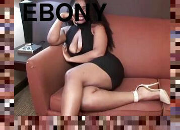 Naughty ebony babe hardcore porn video