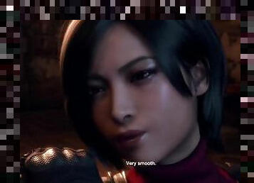 ADA WONG ES COGIDA POR LEON FINALMENTE!