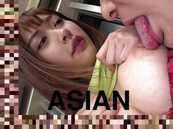 An Mitsume asian teen girl first porn video