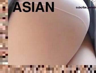 Sexy hot asian strip tease