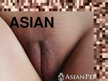 asiatique, poilue, amateur, fellation, ados, point-de-vue, brunette, réalité