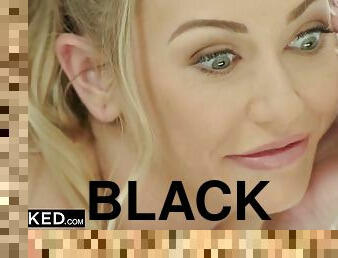 BLACKED Blond Nympho is on the Prowl for BIG BLACK DICK Tonight - Adira allure