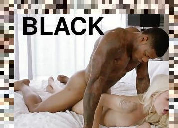 BLACKED Elsa Jean cant keep her Hands off BIG BLACK PENIS - Elsa jean