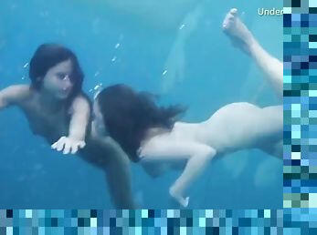 Girls on tenerife underwater lesbians