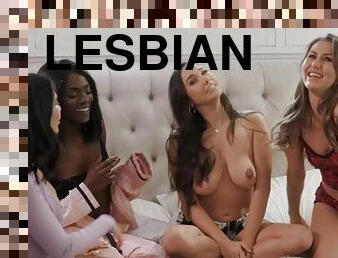 nere, interraziali, lesbiche, pornostar, stanza-da-letto, peni-finti, rapporti-orali, ragazzacce, azioni-anali