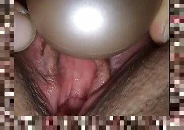 Help wife cumming on toy (wet, contractions) satis 1