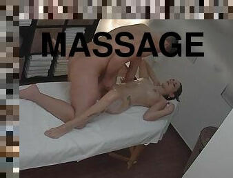 Shagging On Massage Table - amateur porn