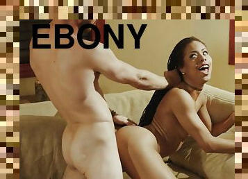 ebony Kira Noir gets pounded hard