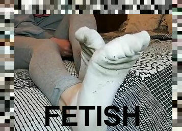 Sweetsoles stinky white gym socks