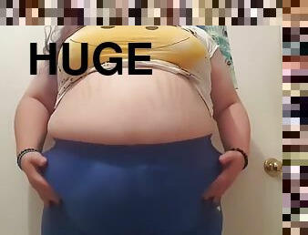 Huge fat belly