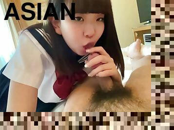 asia, umum, vagina-pussy, pelajar-perempuan, sayang, blowjob-seks-dengan-mengisap-penis, remaja, jepang, manis-sweet