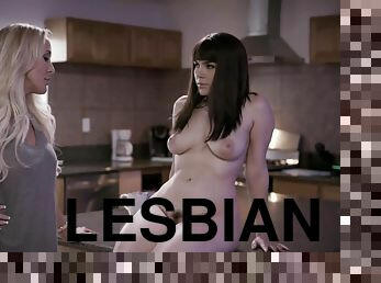 Valentina Nappi hot lesbian sex with stepmom