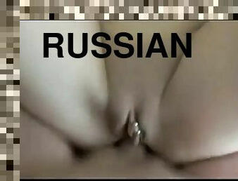 Russian amateur couple fucking