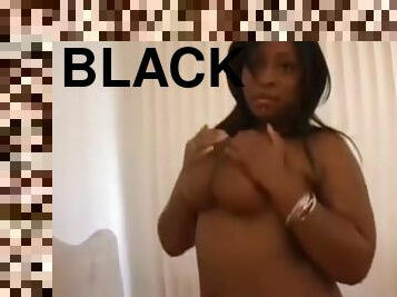 Skyy Black likes it rough with a white cock