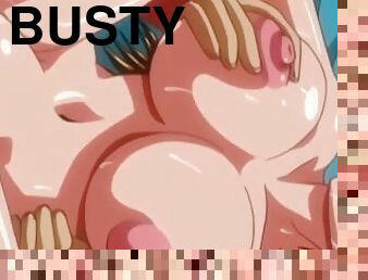 Busty Beauty Likes to Fuck with Many Cocks  Hentai Anime 1080p
