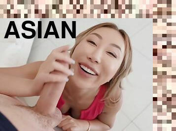 asiatisk, anal, blandade-raser, strumpor, pov, fantastisk, puma