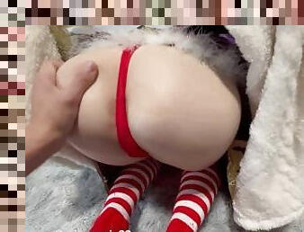 OF Leaks Real Amateur Teen Couple Hard Fucking on Christmas Eve