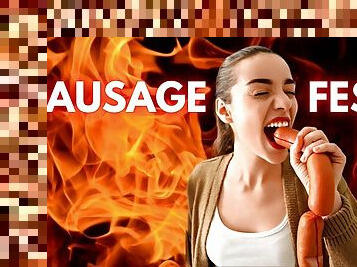 Tinas crazy sausage fetish video