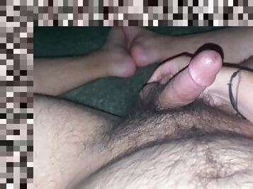 Late Night Chub Jerk off W/Cumshot